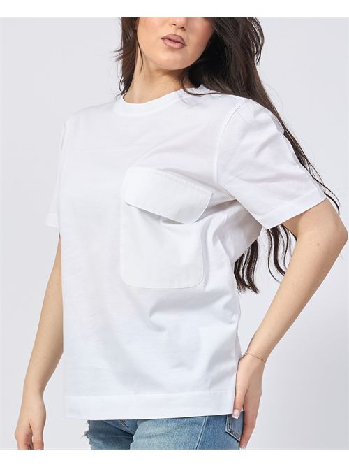 T-shirt en coton Alessia Santi avec poche plaquée ALESSIA SANTI | 511SD64007S2127